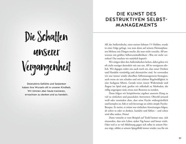 Nimm den Zweifeln das Kommando