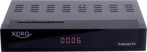 Xoro HRT 8770 Twin DVB-T2 Receiver Deutscher DVB-T2 Standard (H.265), Aufnahmefunktion, Twin Tuner Anzahl Tuner: 2