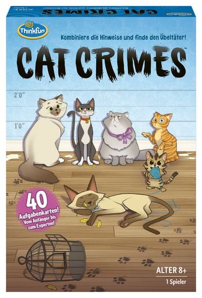 Produktbild: ThinkFun Cat Crimes - Konzentrationsspiel ab 8 Jahre