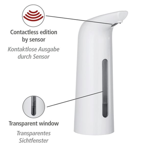 Produktbild: Sensor Desinfektionsmittel- und Seifenspender Mod. Larino, automatischer Infrarot Spender