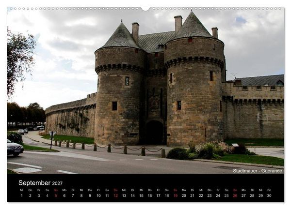 Produktbild: Bretagne - Zwischen Meer und Geschichte (Wandkalender 2027 DIN A2 quer), CALVENDO Monatskalender