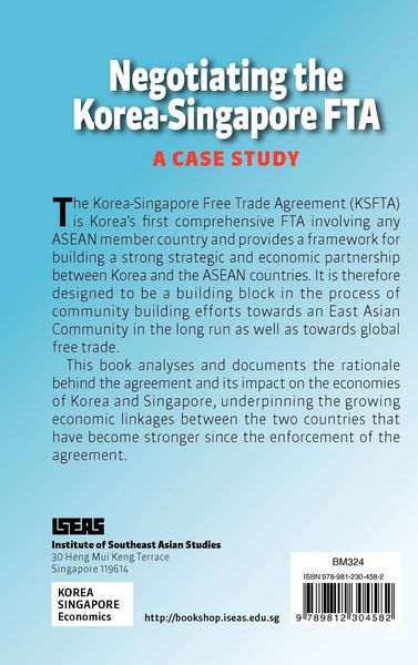 Produktbild: Negotiating the Korea-Singapore Fta