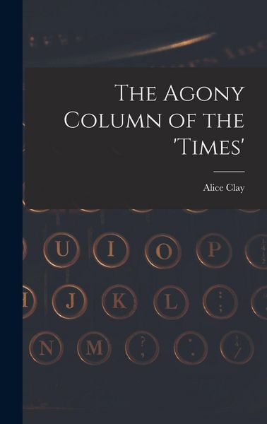Produktbild: The Agony Column of the 'Times'