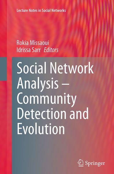 Produktbild: Social Network Analysis - Community Detection and Evolution