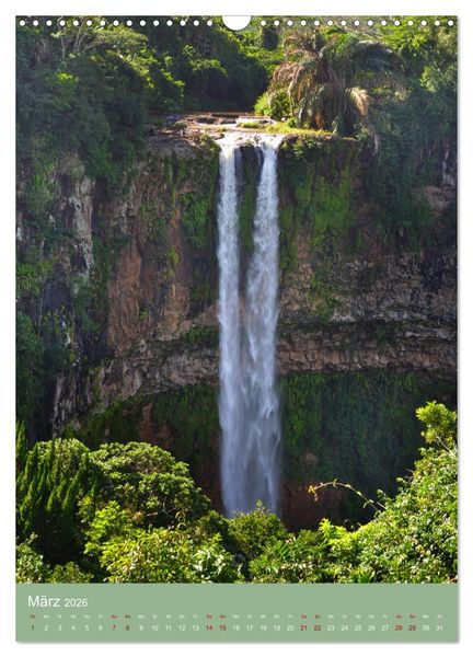 Produktbild: Erlebe mit mir das Inselparadies Mauritius (Wandkalender 2026 DIN A3 hoch), CALVENDO Monatskalender