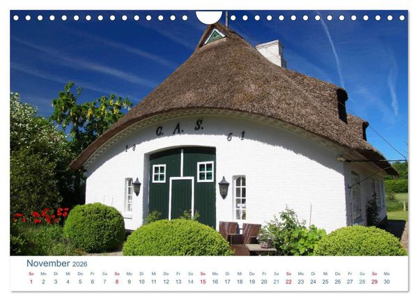 Produktbild: Sieseby 2026. Idyllisches Fl&auml;chendenkmal an der Schlei (Wandkalender 2026 DIN A4 quer), CALVENDO Monatskalender