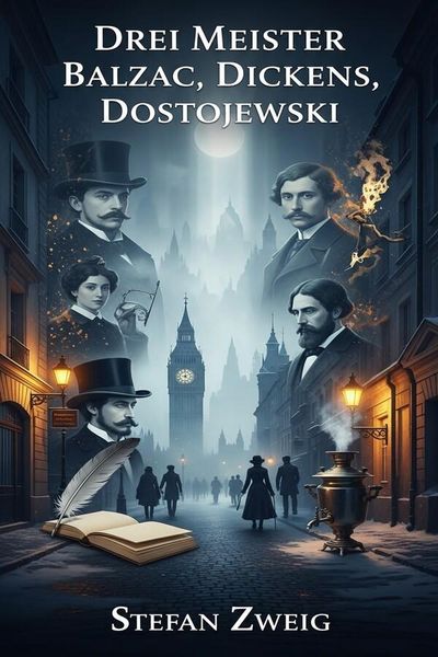 Produktbild: Drei Meister: Balzac, Dickens, Dostojewski