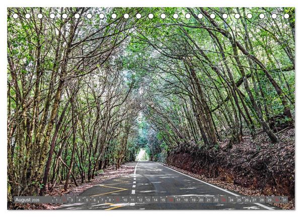 Produktbild: Wandern auf La Gomera (Tischkalender 2026 DIN A5 quer), CALVENDO Monatskalender