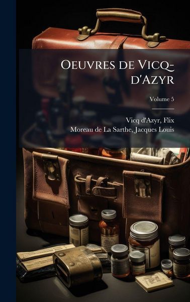 Produktbild: Oeuvres de Vicq-d'Azyr