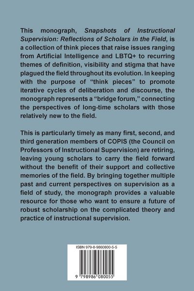 Produktbild: Snapshots of Instructional Supervision