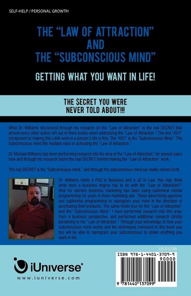 Produktbild: The "Law of Attraction" and the "Subconscious Mind"