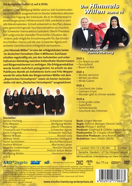 Produktbild: Um Himmels Willen - Staffel 15 [4 DVDs]