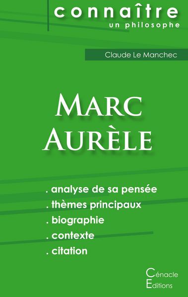 Produktbild: Comprendre Marc Aur&egrave;le (analyse compl&egrave;te de sa pens&eacute;e)