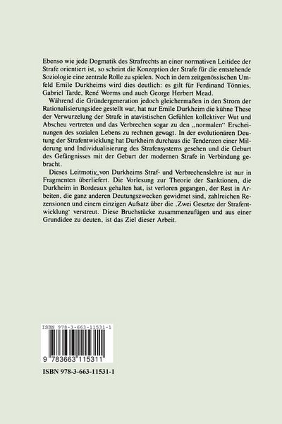Produktbild: Strafe und Verbrechen