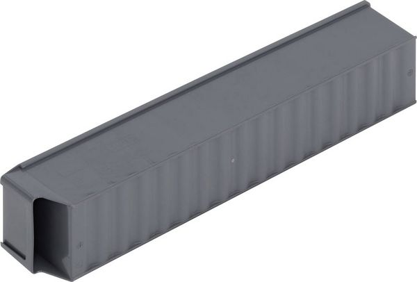 Produktbild: Alutec 66031 Sichtlagerkasten (L x B x H) 500 x 91 x 81mm Dunkelgrau 1St.