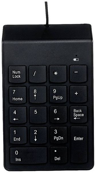 Produktbild: KPD-U-03, USB, 18, Notebook / PC, 1,45 m, Schwarz
