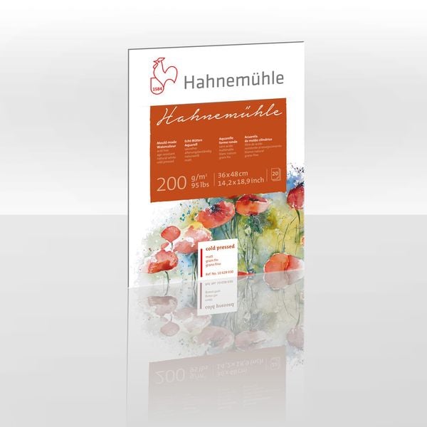 Produktbild: Hahnem&uuml;hle Papier Hahnem&uuml;hle 200, 36 x 48 cm, 200 g/m&sup2;