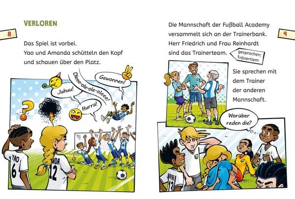 Produktbild: Erstleser Kindercomic: Fu&szlig;ball Academy: Ein besonderes Training