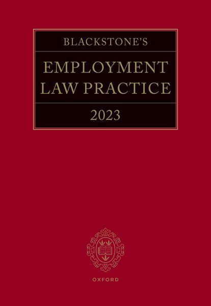 Produktbild: Blackstone's Employment Law Practice 2023