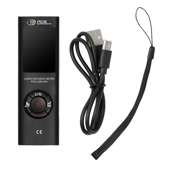 Produktbild: PCE Instruments PCE-LDM 40N Laser-Entfernungsmesser Li-Ionen Akku 40m