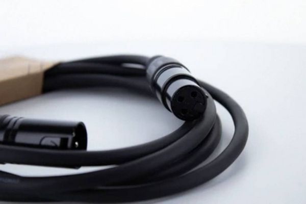 Produktbild: Cordial EM 10 FM XLR Verbindungskabel [1x XLR-Buchse 3 polig - 1x XLR-Stecker 3 polig] Schwarz
