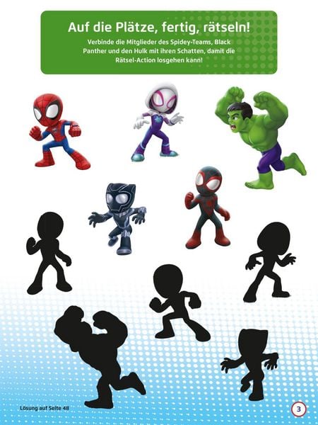 Produktbild: Marvel Spidey und seine Super-Freunde: Super-R&auml;tselspa&szlig;