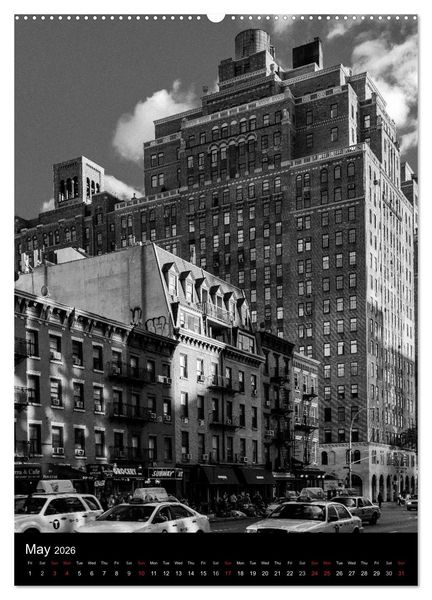 Produktbild: New York City (High Quality Premium Wall Calendar 2026 DIN A2 portrait),CALVENDO 12 Month Wall Calendar