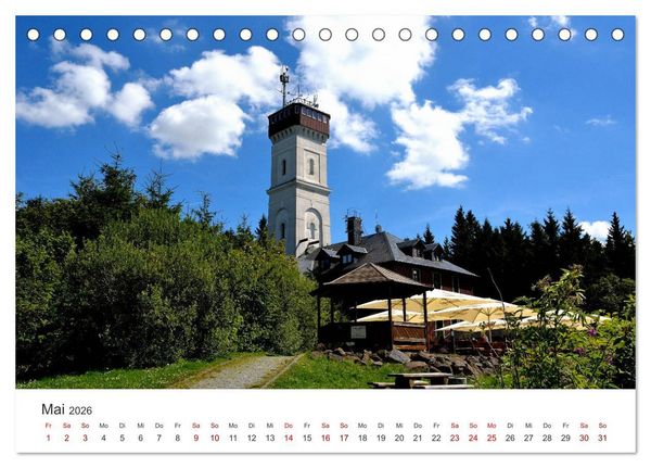 Produktbild: Annaberg - Hauptstadt des Erzgebirges (Tischkalender 2026 DIN A5 quer), CALVENDO Monatskalender