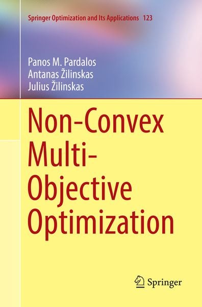 Produktbild: Non-Convex Multi-Objective Optimization