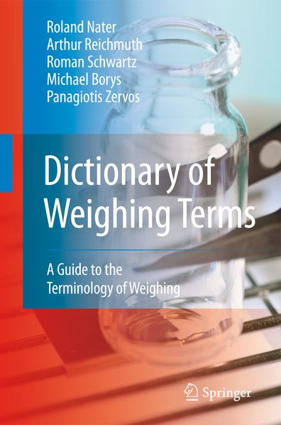 Produktbild: Dictionary of Weighing Terms