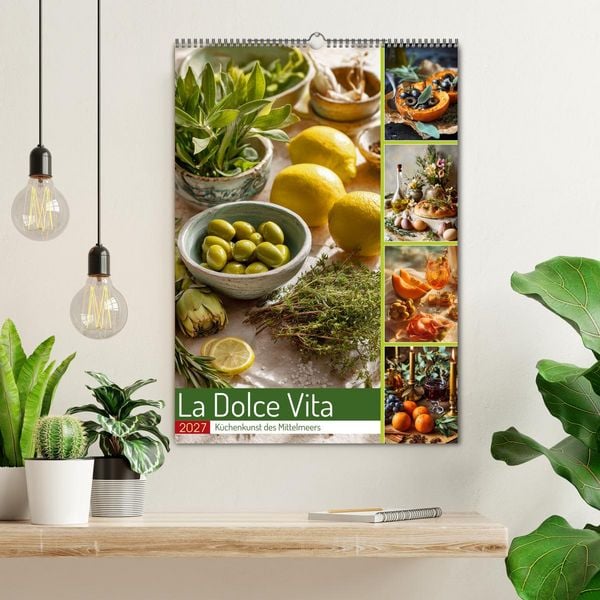 Produktbild: La Dolce Vita (Wandkalender 2027 DIN A2 hoch), CALVENDO Monatskalender