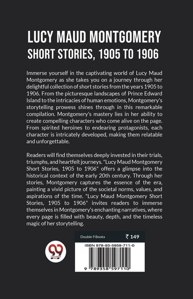 Produktbild: Lucy Maud Montgomery Short Stories, 1905 To 1906