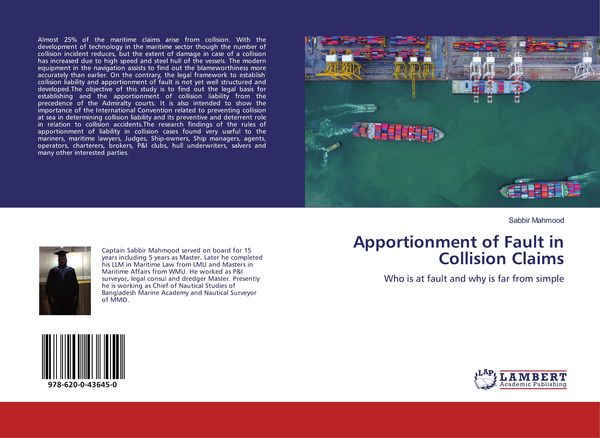 Produktbild: Apportionment of Fault in Collision Claims