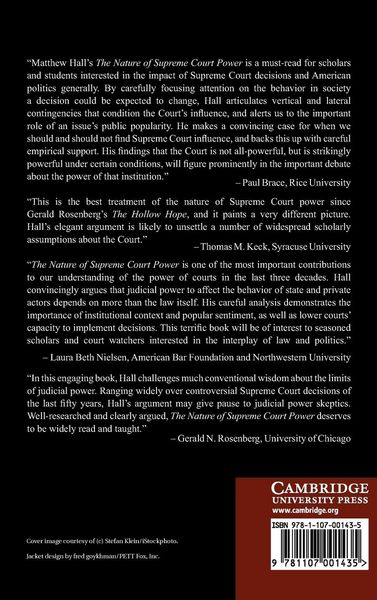 Produktbild: The Nature of Supreme Court Power