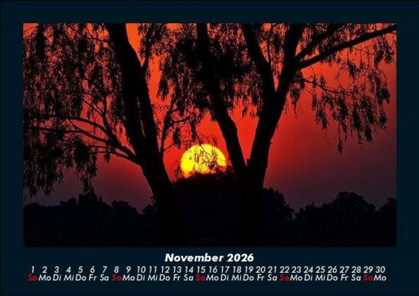 Produktbild: Sonnenuntergang 2026 Fotokalender DIN A5