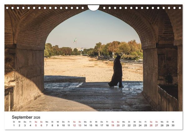 Produktbild: Rundreise Iran (Wandkalender 2026 DIN A4 quer), CALVENDO Monatskalender