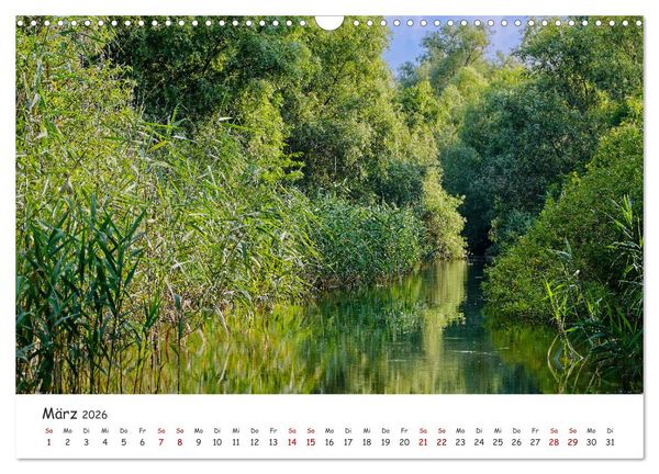 Produktbild: Donau-Delta (Wandkalender 2026 DIN A3 quer), CALVENDO Monatskalender