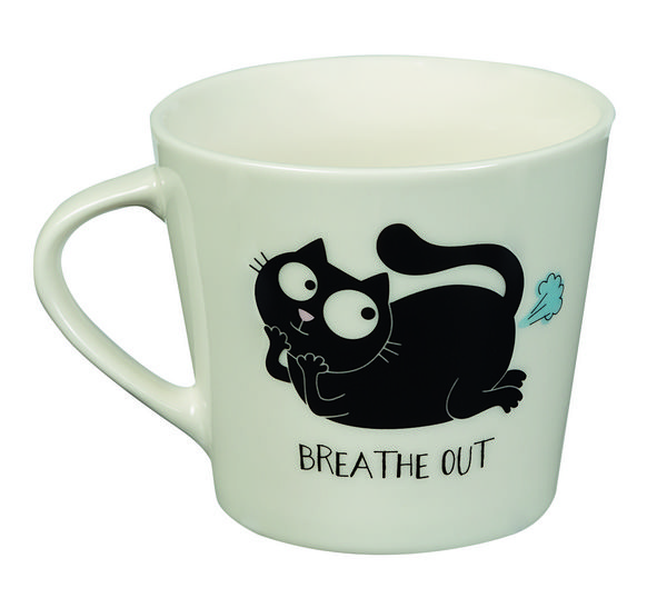 Produktbild: Ed, the Cat Becher Yoga