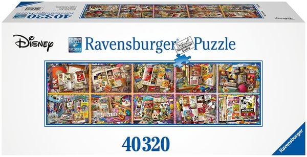 Produktbild: Puzzle Ravensburger WD: Mickeys 90. Geburtstag 40000 Teile