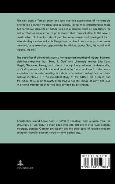 Produktbild: On Mysticism, Ontology, and Modernity