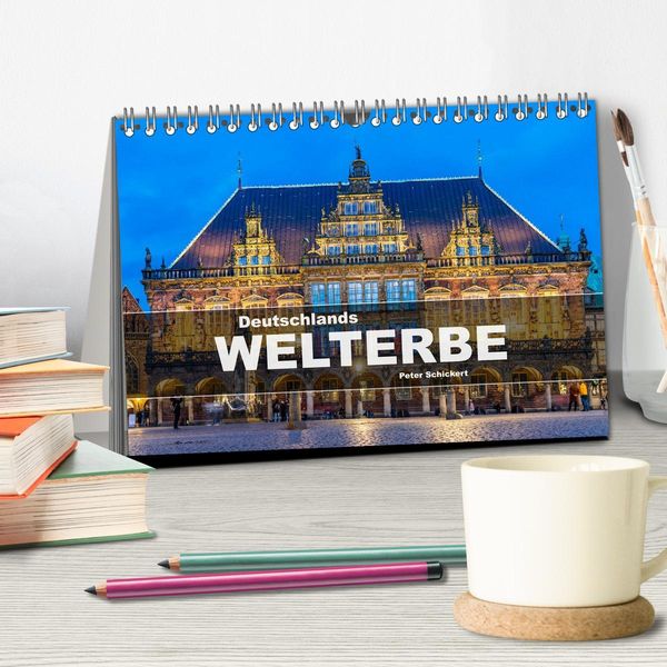 Produktbild: Deutschlands Welterbe (Tischkalender 2026 DIN A5 quer), CALVENDO Monatskalender