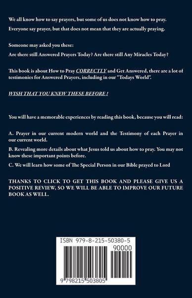 Produktbild: How to Pray a Good Prayer and Simple Guide for Normal People and Get Answered (With Testimonies)