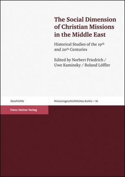 Produktbild: The Social Dimension of Christian Missions in the Middle East
