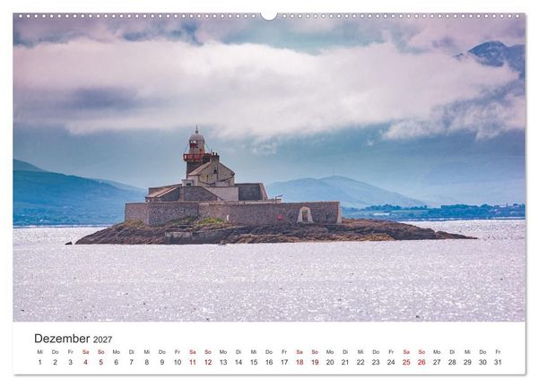 Produktbild: Leuchtt&uuml;rme Irlands (hochwertiger Premium Wandkalender 2027 DIN A2 quer), Kunstdruck in Hochglanz