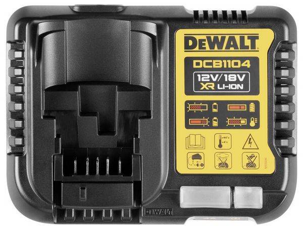 Produktbild: DEWALT DCB1104-QW Schnellladeger&auml;t DCB1104-QW