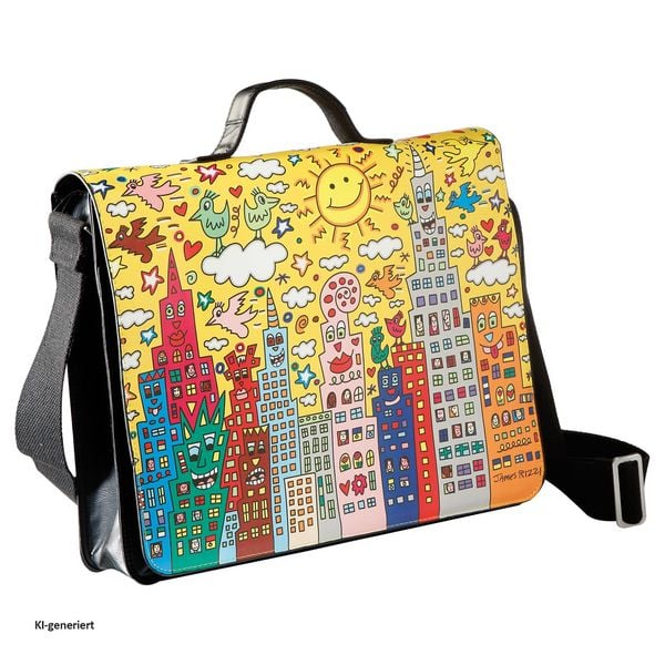 Produktbild: Goebel Umh&auml;ngetasche Pop Art James Rizzi My New York City Sunset Goebel