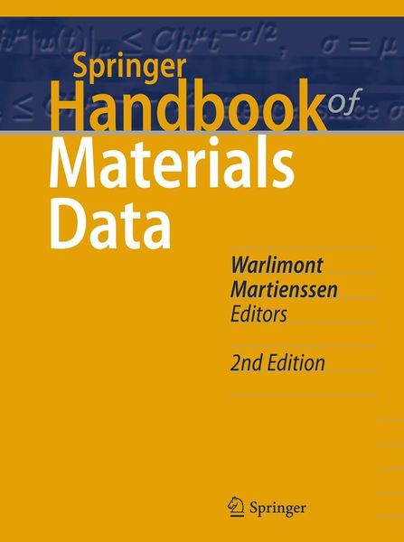Produktbild: Springer Handbook of Materials Data