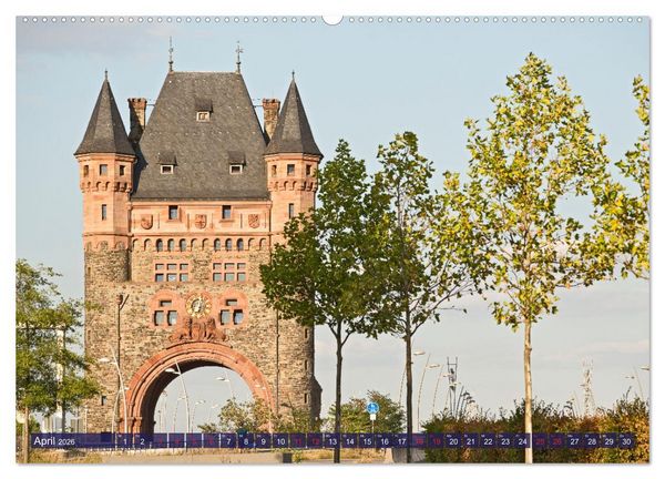Produktbild: Worms - historisch und sagenhaft (hochwertiger Premium Wandkalender 2026 DIN A2 quer), Kunstdruck in Hochglanz