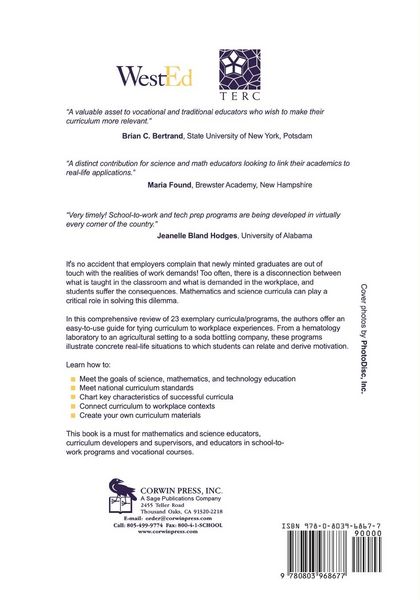 Produktbild: Connecting Mathematics and Science to Workplace Contexts