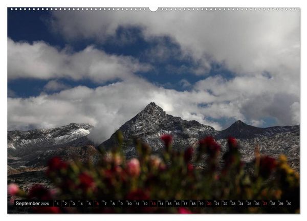 Produktbild: DIE ALPEN - Weitblicke (hochwertiger Premium Wandkalender 2026 DIN A2 quer), Kunstdruck in Hochglanz